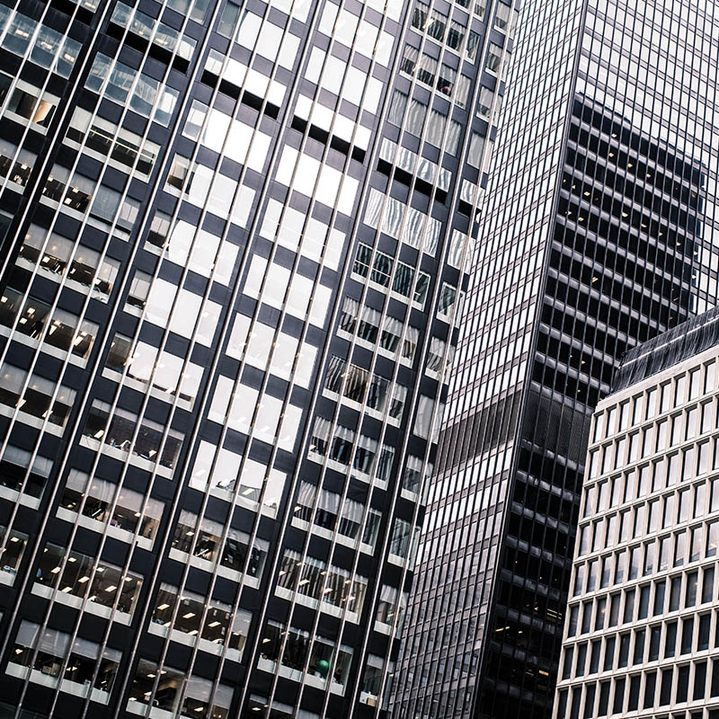 View of skyscrapers